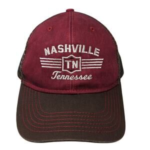 Nashville Tennessee Snapback Mesh Back Trucker Hat Multi One Size Paramount